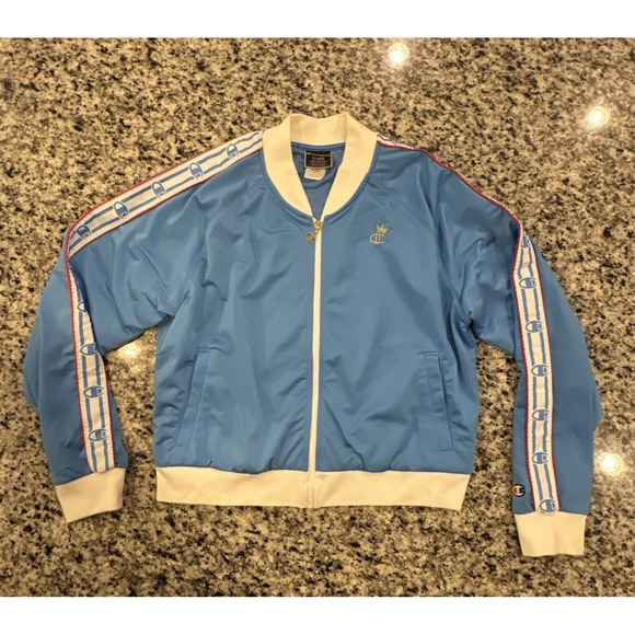 Champion Other - Champion Girl's Light Blue‎ Track Jacket Full Zip Size Extra Large #798